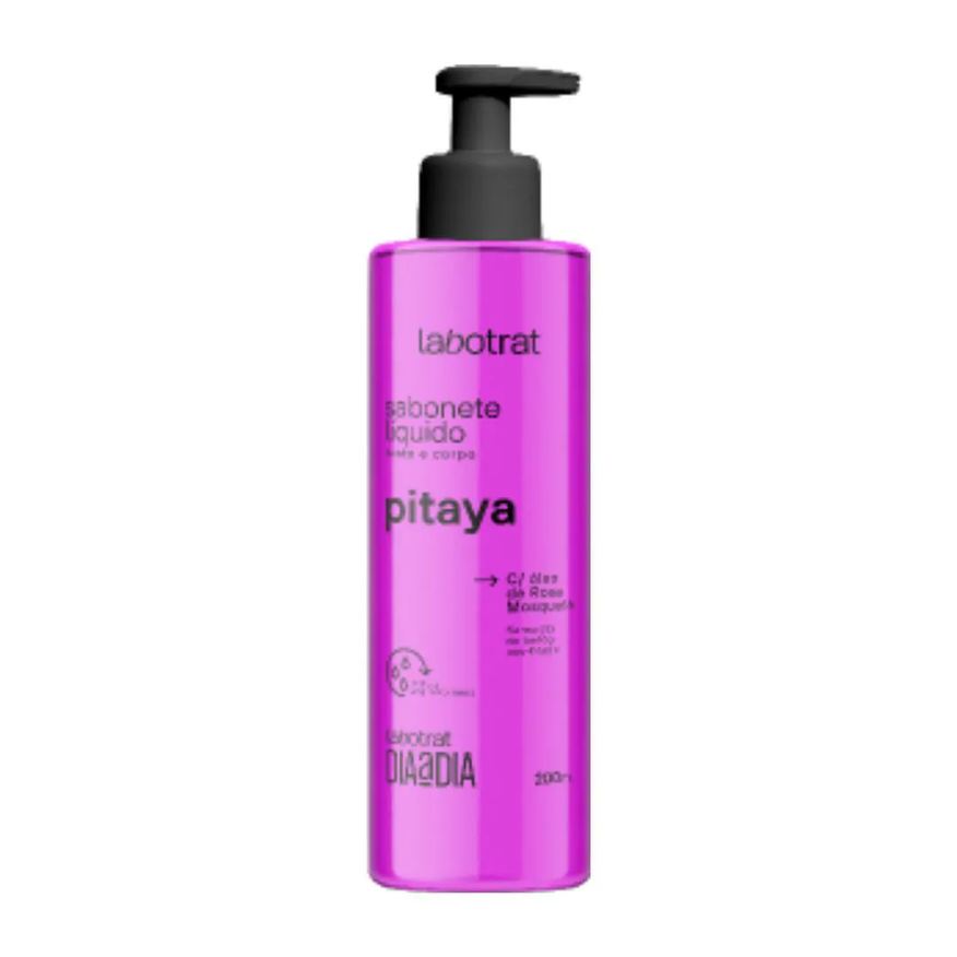 No Brand Labotrat Sabonete Líquido Corpo e Rosto Pitaya Hidrata 190ml