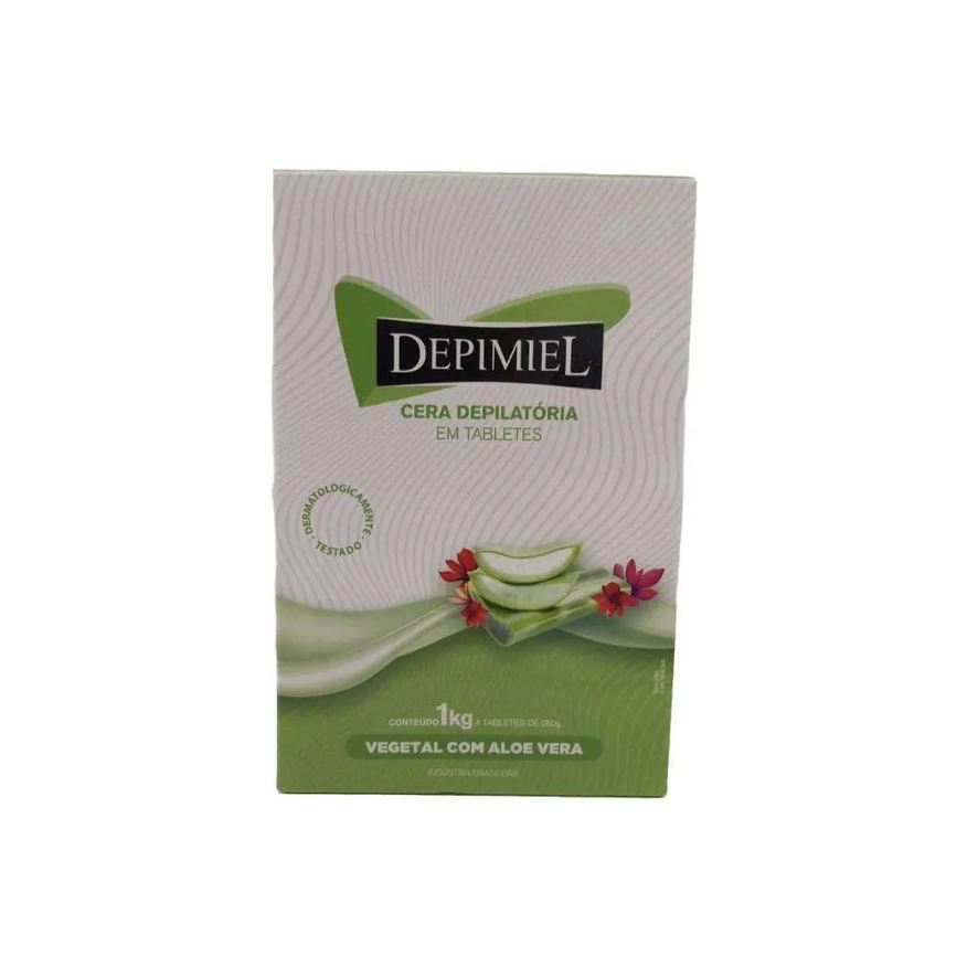 Depimiel Cera Depilatória em Barra Vegetal 1000g