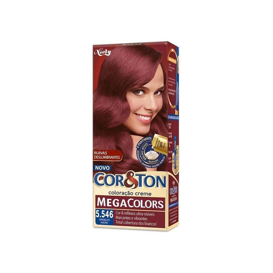 Cor&Ton Tintura Cor & Ton 5.546 Vermelho Amora