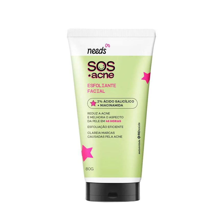 Needs Esfoliante Facial SOS Acne 80g