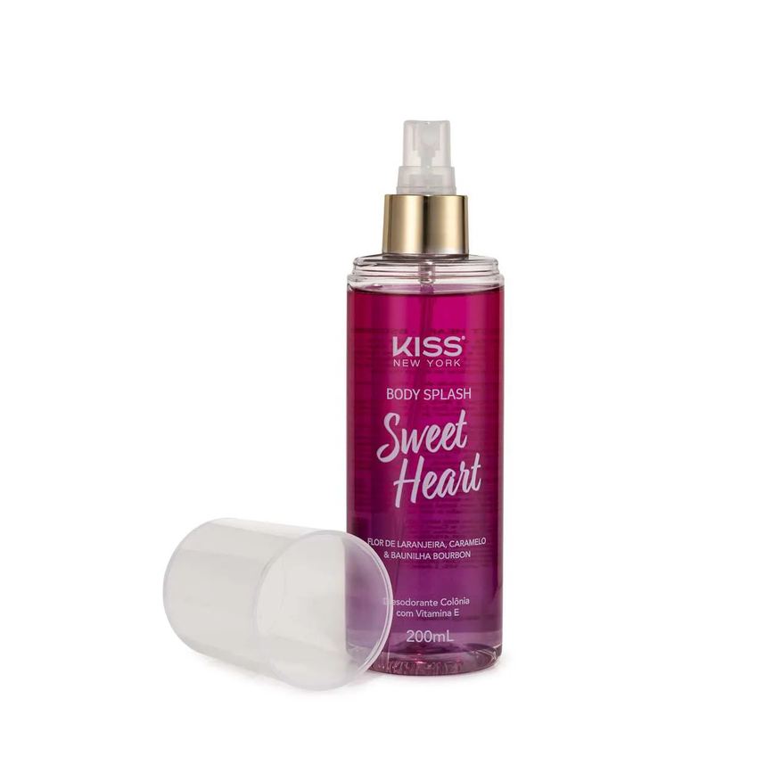 Splash Body Kiss New York Sweet Heart 200ml