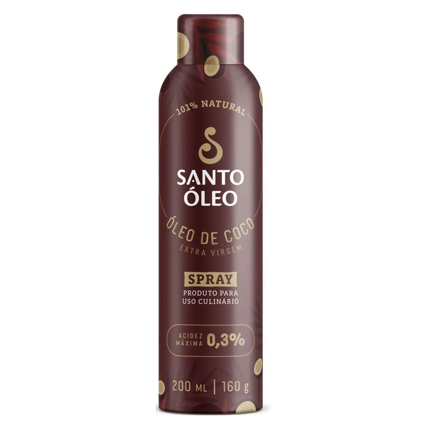 Santo Óleo Óleo de Coco Extravirgem Spray 200ml