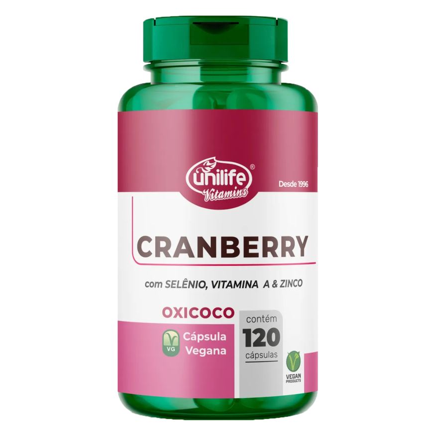 Unilife Cranberry 120 cápsulas