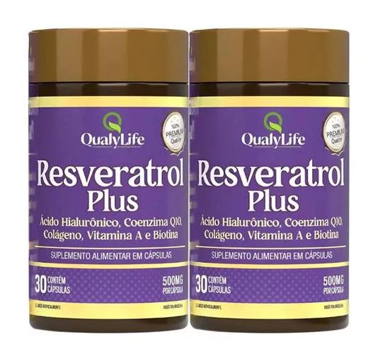 Qualylife Resveratrol Plus 2 X 30 cápsulas