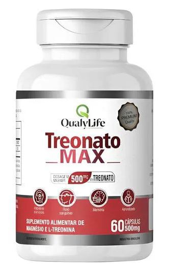 Qualylife Magnésio Treonato 60 cápsulas