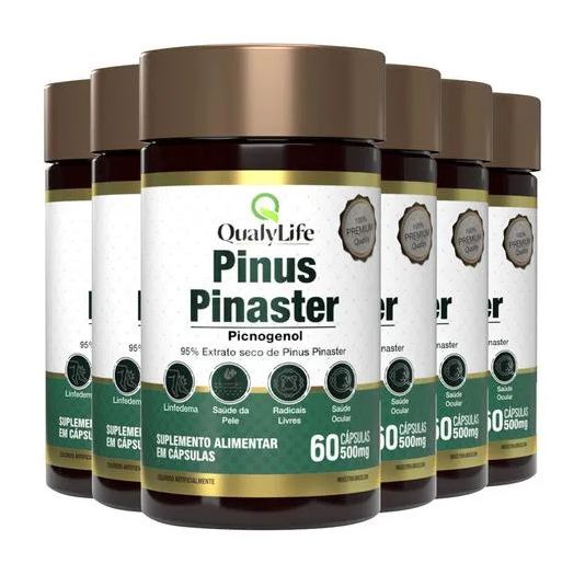 Qualylife Pinus Pinaster 6 X 60 cápsulas