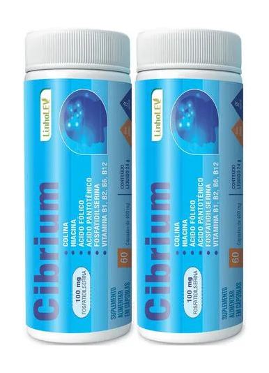 Linho Lev Acido Folico Cibrium 2 X 60 Capsulas