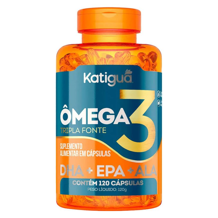 Katigua Ômega 3 Tripla Fonte 120 cápsulas Katiguá