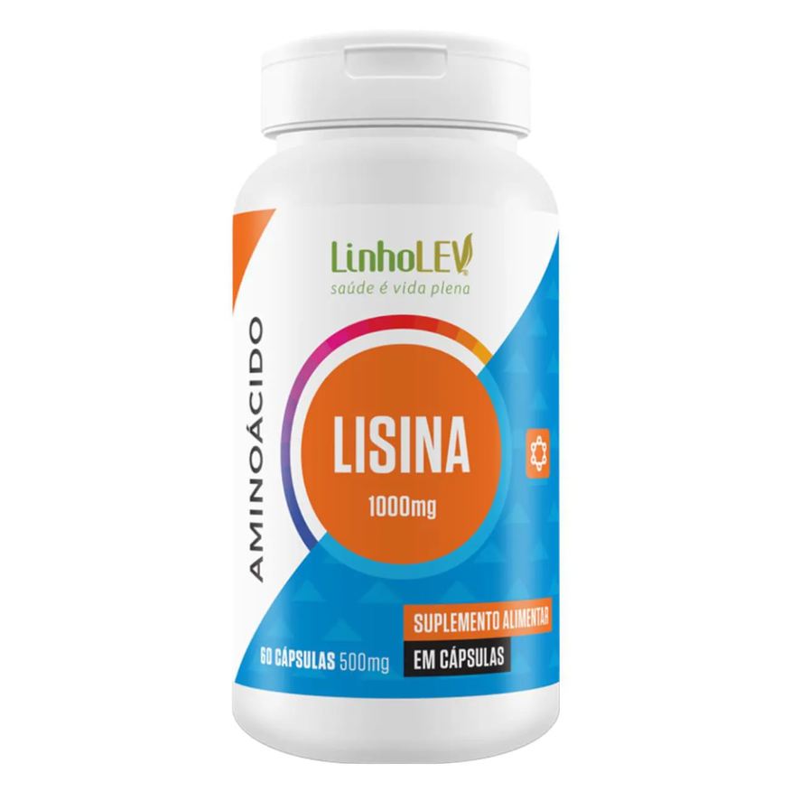 Linho Lev Lisina 60 cápsulas
