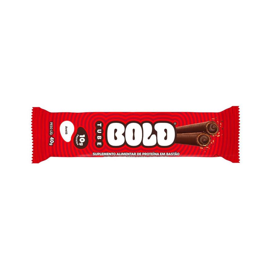 Bold Snack de Proteína Tube Avelã 40g