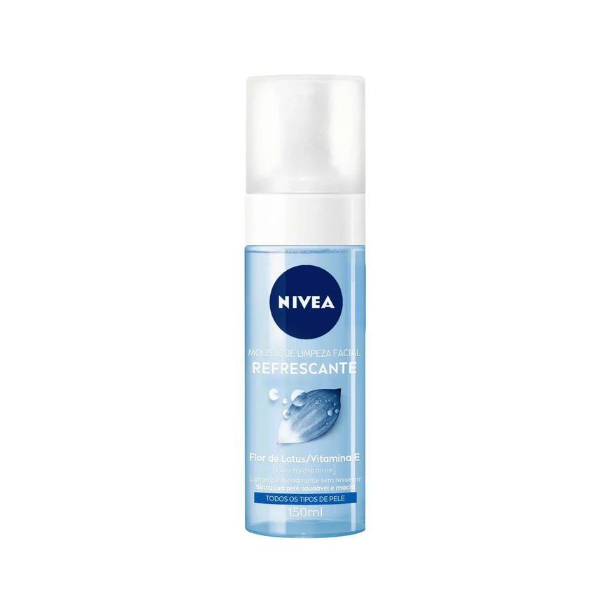 Nivea Kit Demaquilante Bifásico 125ml + Água Micelar 7 em 1 Refrescante 200ml + Mousse de Limpeza Facial 150ml