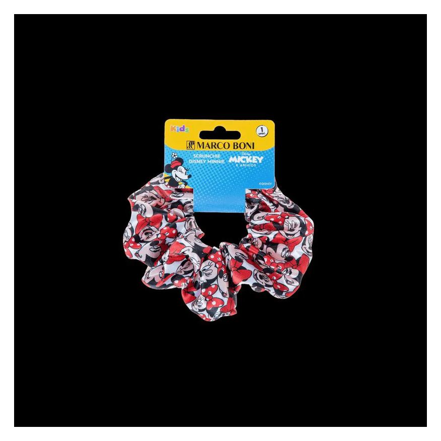 Marco Boni Elásticos para Cabelo Revestido de Seda Decorada Disney Minnie 8555