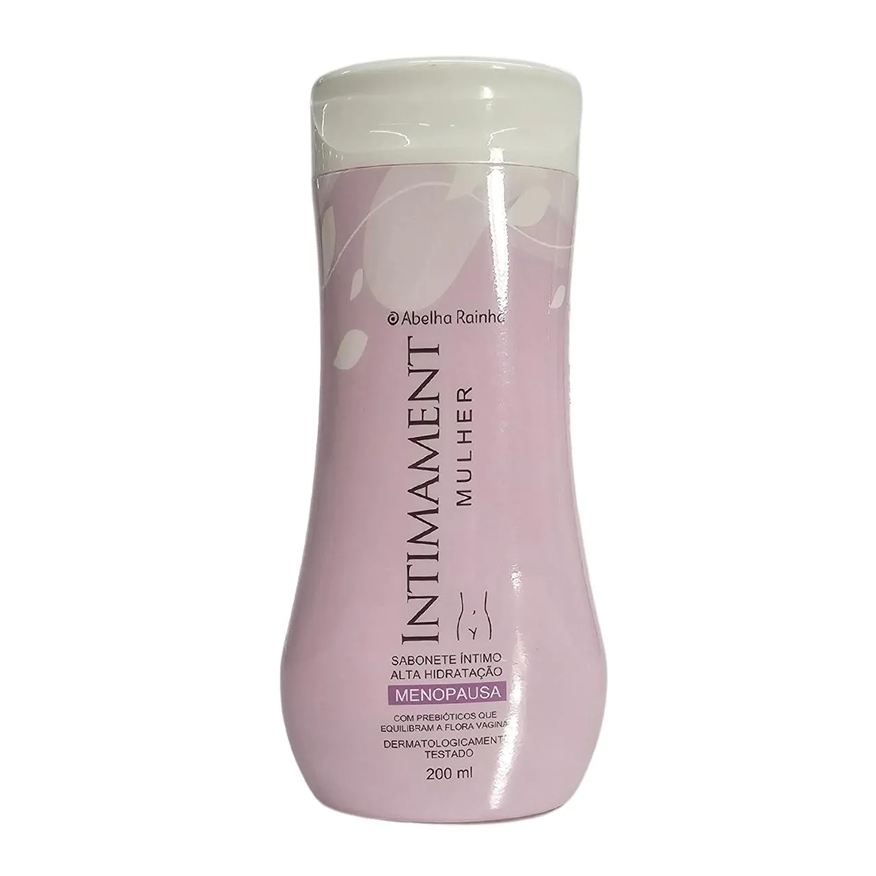 Abelha Rainha Sabonete Íntimo Feminino Menopausa Intimament Mulher 200ml