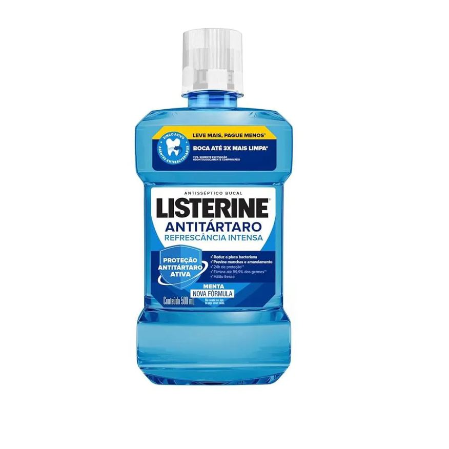 Listerine Enxaguante Bucal Tartar Control - 500ml
