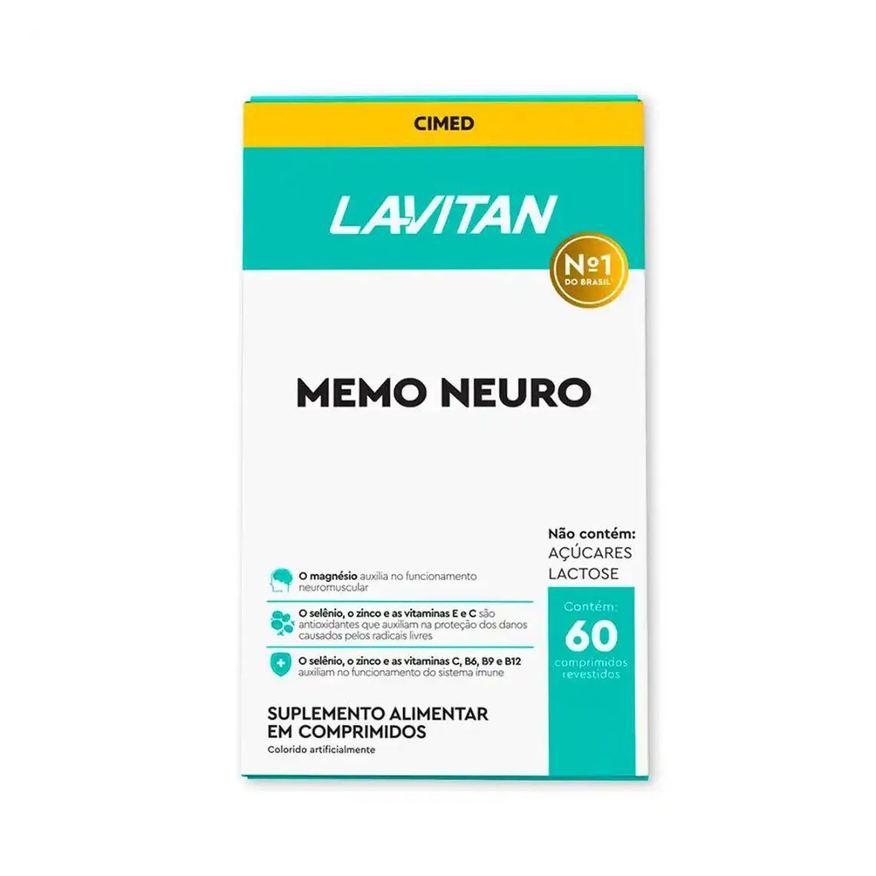 Cimed Lavitan Memo Neuro com 60 Capsulas