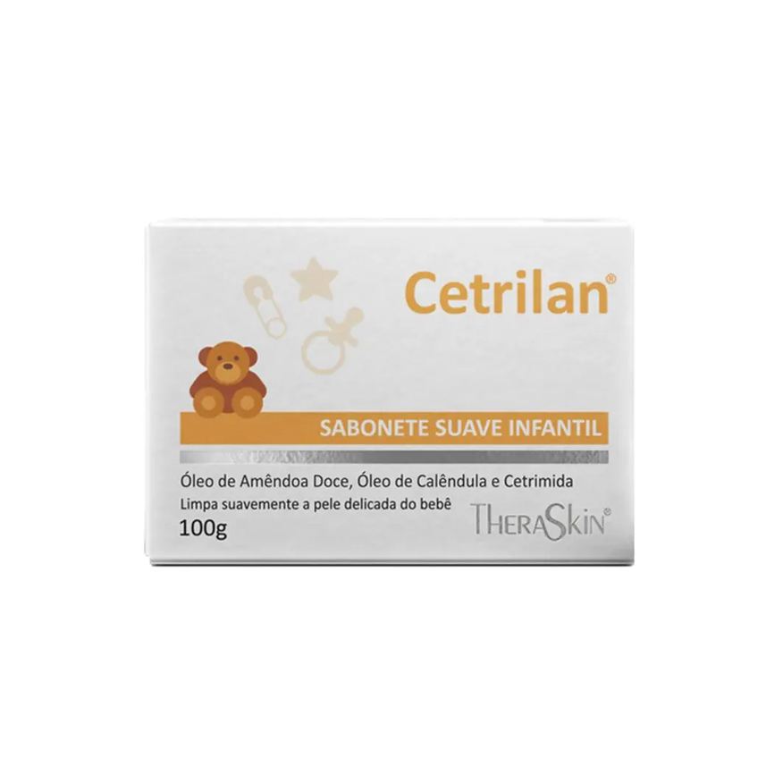 Cetrilan Sabonete Suave Infantil Theraskin 100g