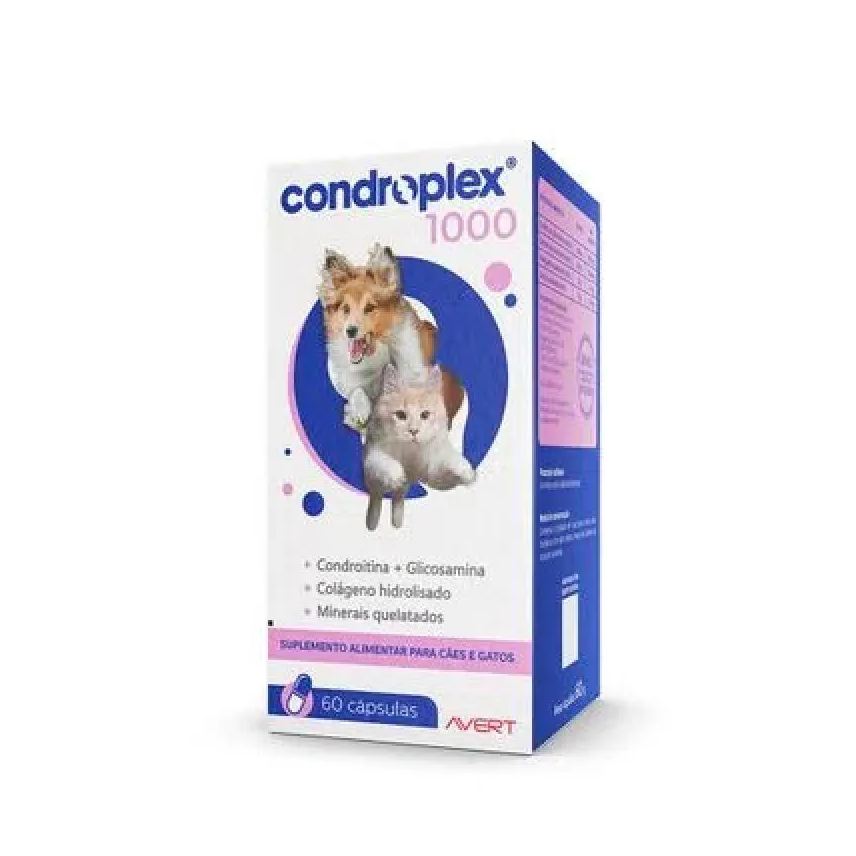 Avert Condroplex 1000mg - 60 cápsulas