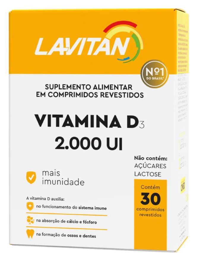 Cimed Lavitan Vitamina 3D 2.000UI 30 comprimidos