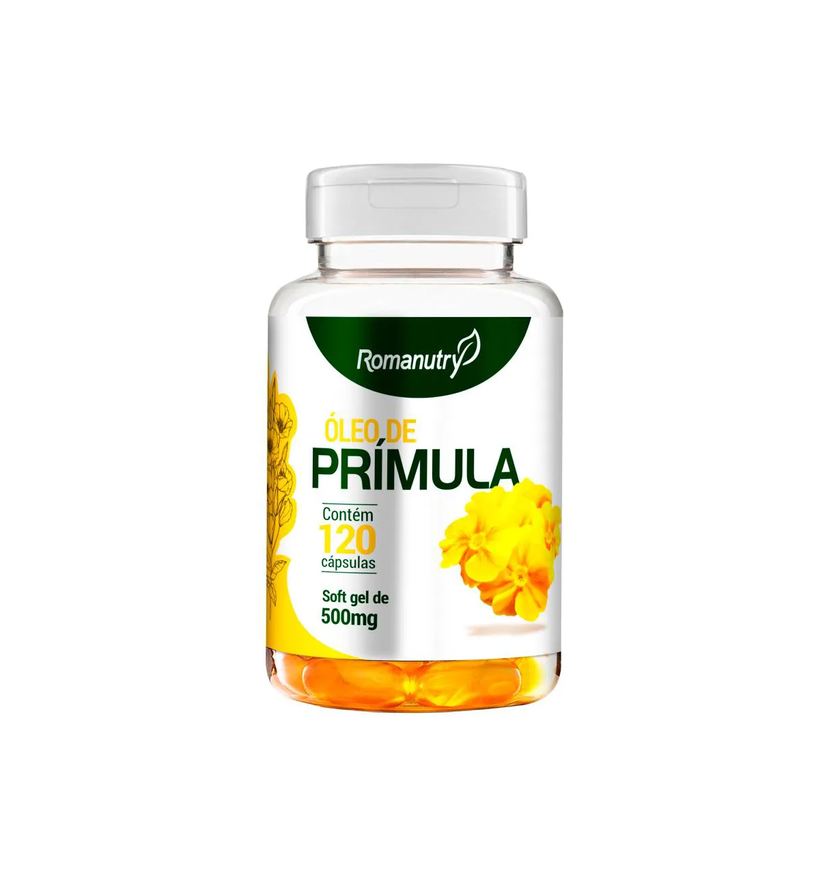 Romanutry Óleo de Primula 500mg 120 cápsula