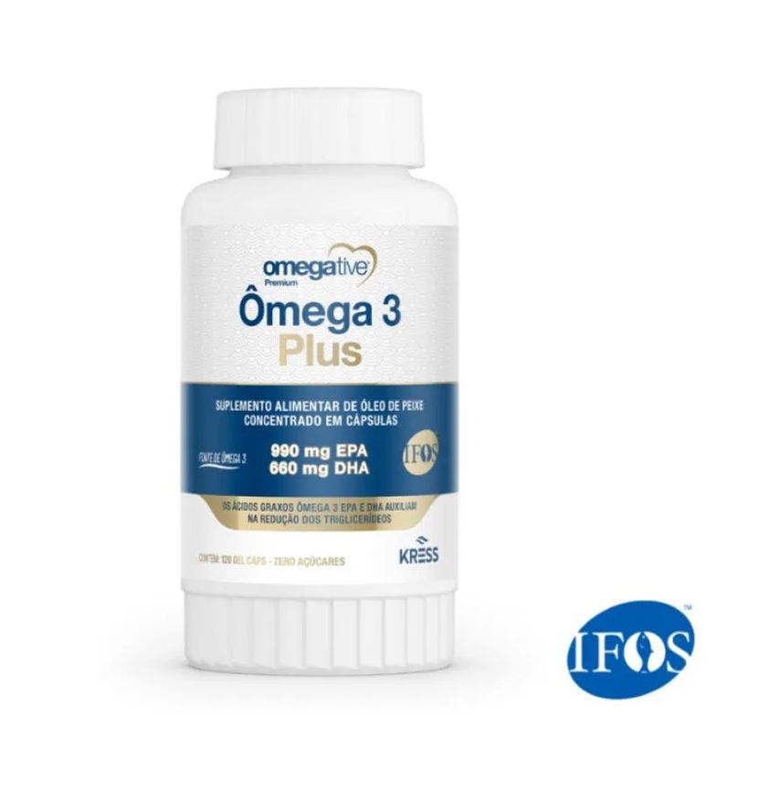 Kress Omegative Plus Ômega 3 990Epa 660Dha 60Cps