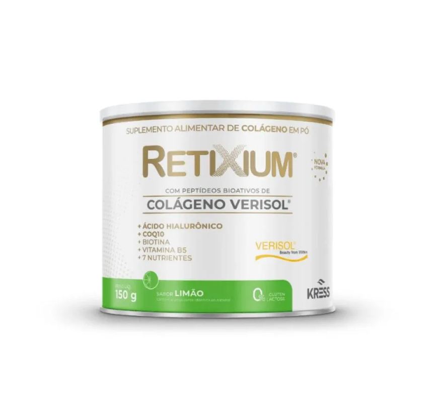 Kress Retixium Colágeno Verisol + Ácido Hialurônico Limão 150g