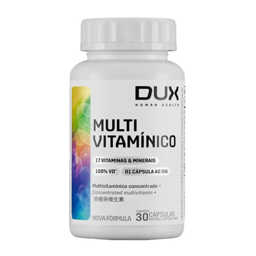 Dux Nutrition Multivitamínico Dux 30 cápsulas Softgel 100% Idr Concentrado