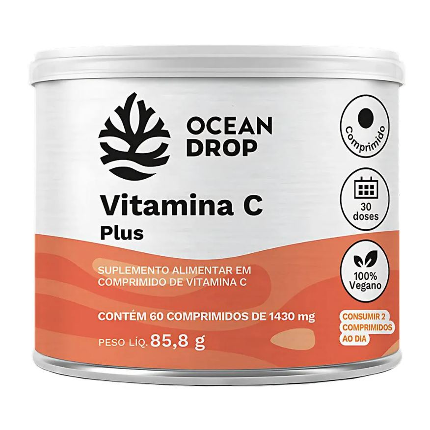 Ocean Drop Vitamina C Plus 60 Tabletes