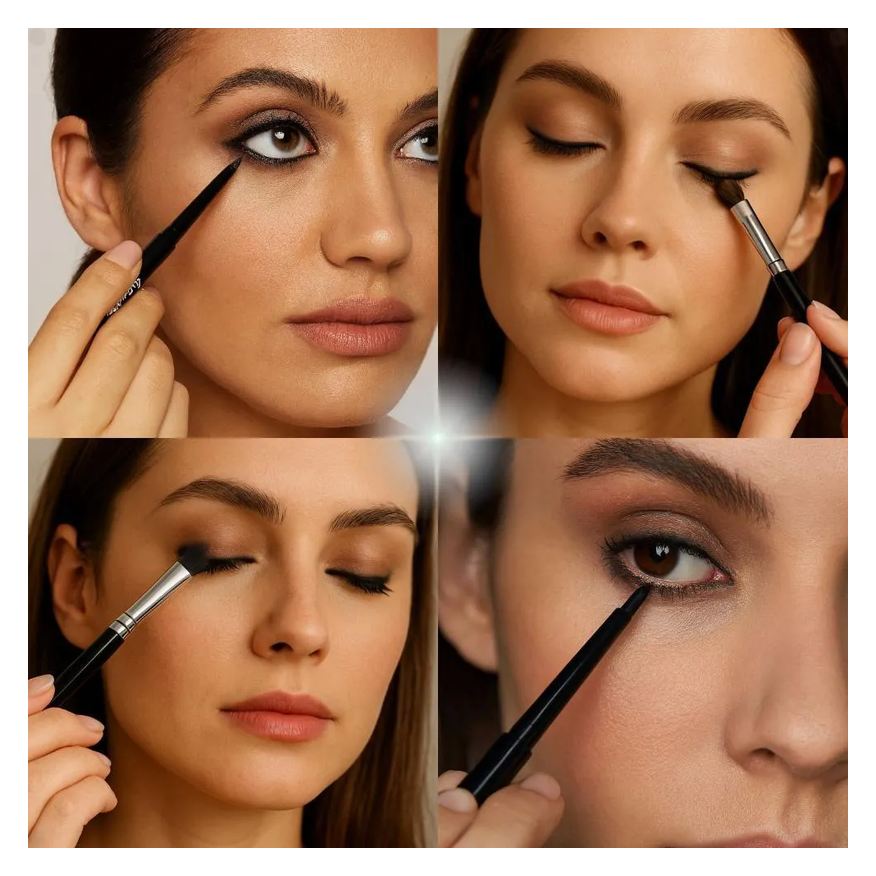 Retrátil Lápis Luisance Soft Line para Olhos Preto L711