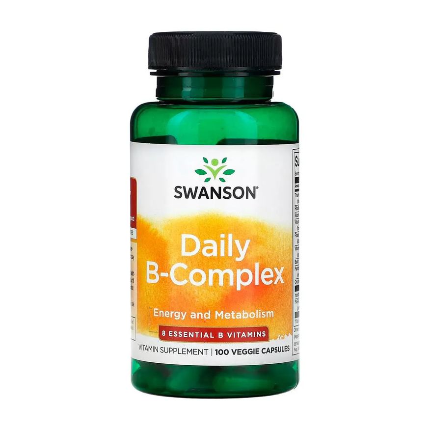 Swanson Complexo B 100 Cápsulas Importado