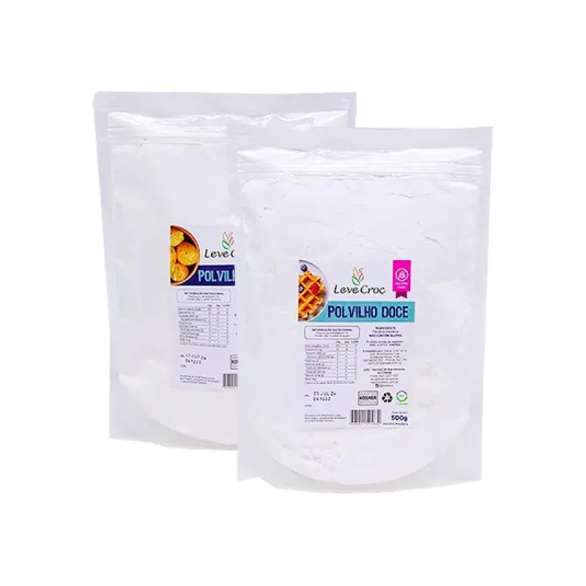 Leve Croc Kit 2 Polvilhos Sem Glúten Leve Croc: Azedo, Doce