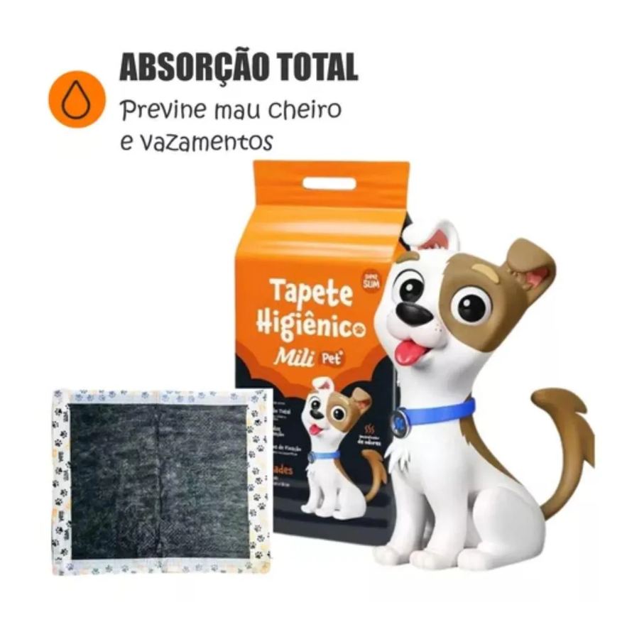 C3 Kit Tapete Higiênico C/ 7 Unidades - Mili Pet