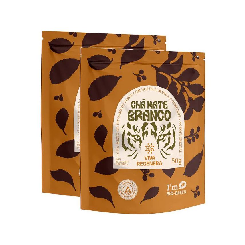Viva Regenera Kit 2x: Chá Mate Branco 50g