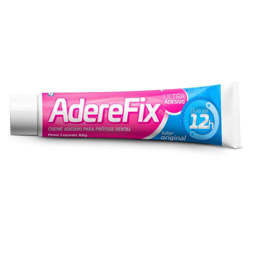 Creme Aderefix Fixador de Protese Dentaria Original 68g(para Dentadura)