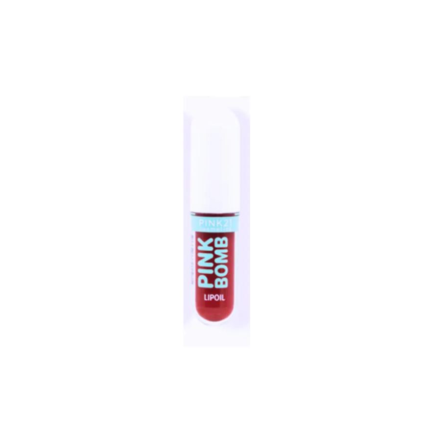 Pink 21 Lip Oil Pink Bomb - 06