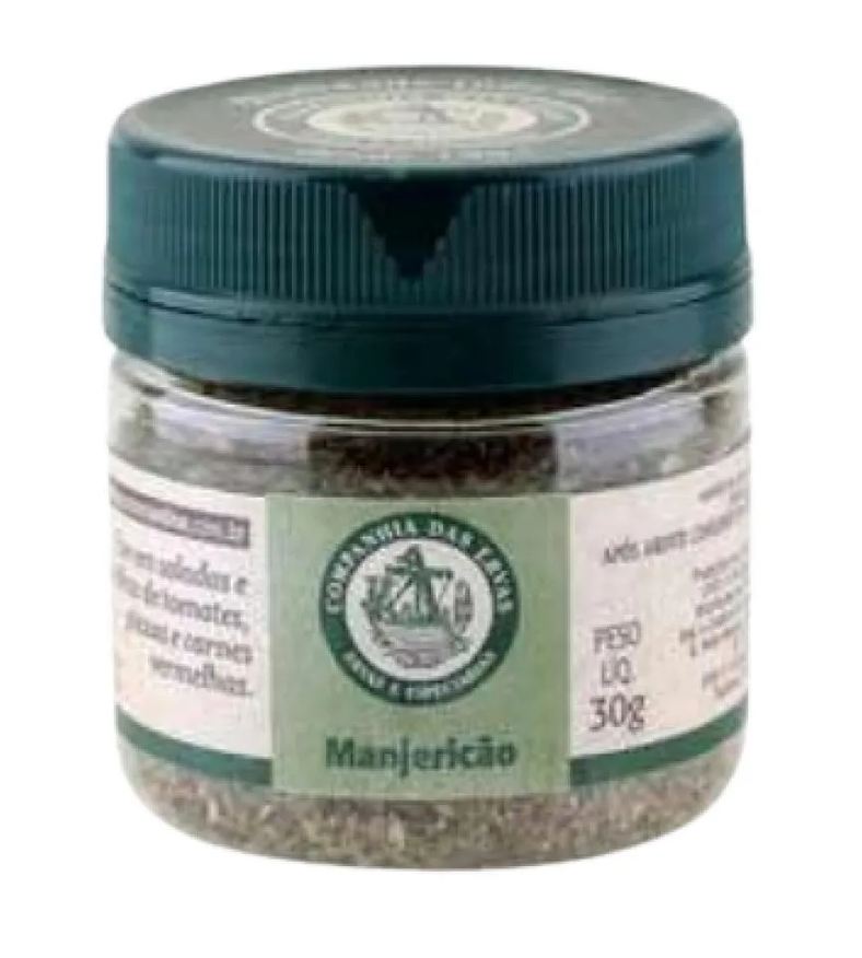 Companhia das Ervas Kit 3x: Manjericão 30g