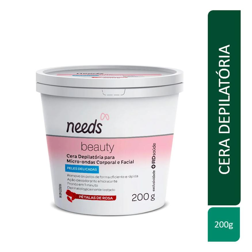 Cremosa Cera Facial Depilsam de Micro-ondas Mel 40g