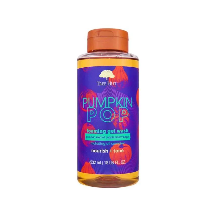 Tree Hut Pumpkin Pop Foaming Gel de Banho 532ml