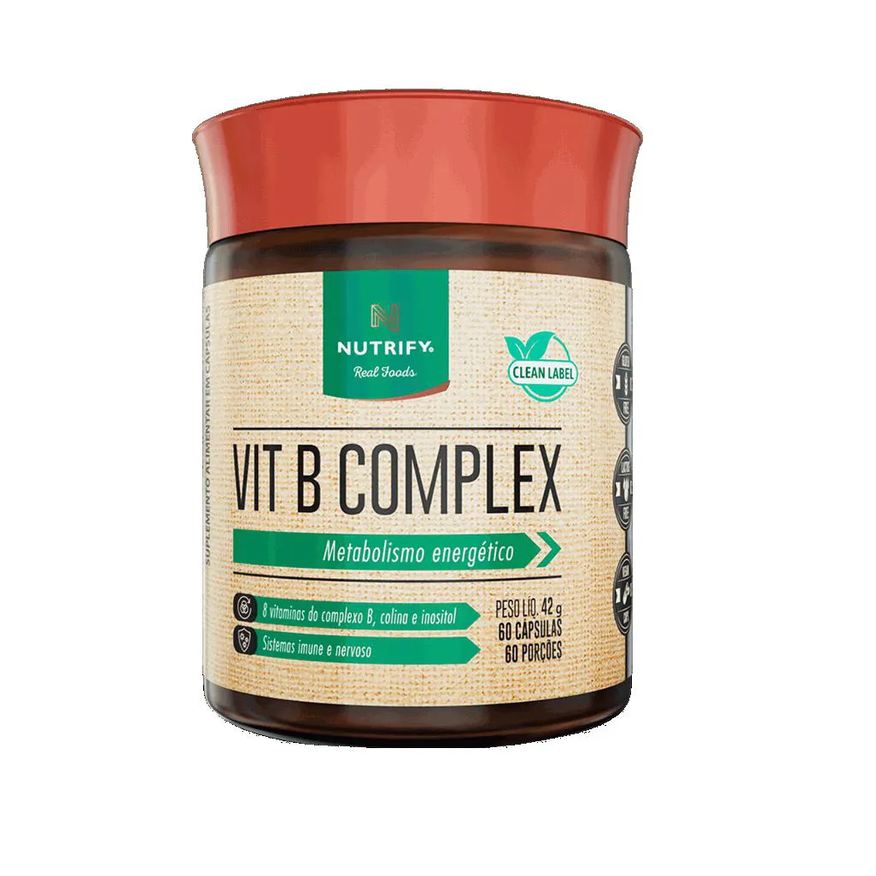 Nutrify Vit B Complex (60 Cápsulas)