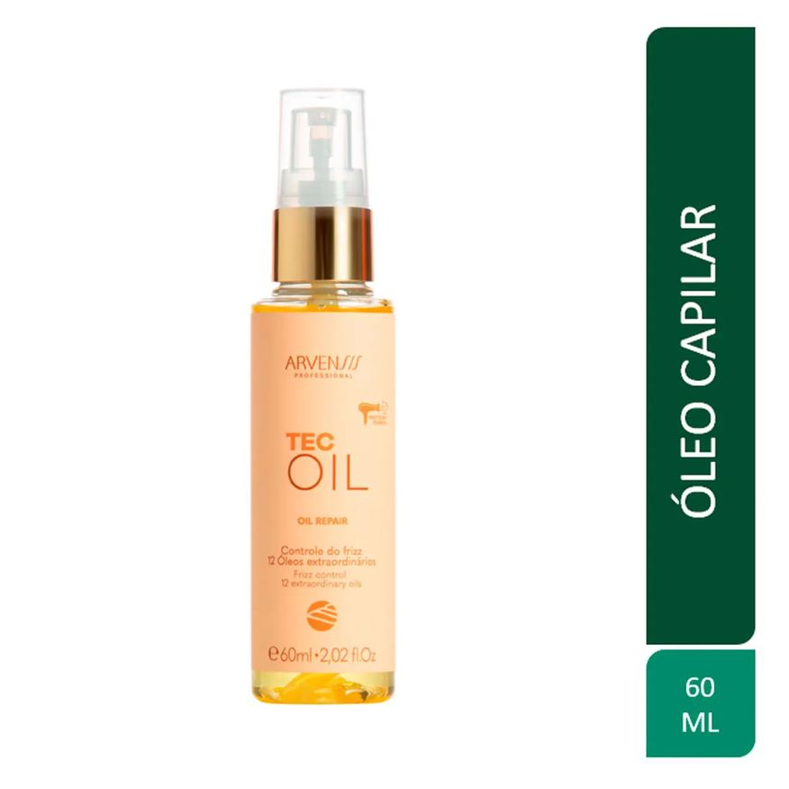Capilar Óleo Finalizador Arvensis Tec Oil Oil Repair 60ml