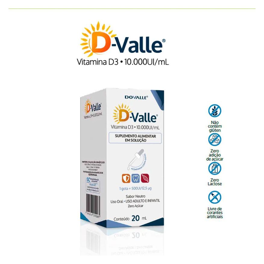 Dovalle D Valle Gotas 20ml