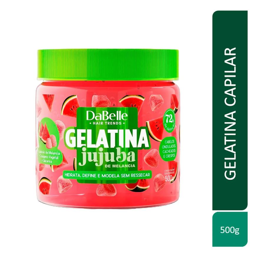 DaBelle Gelatina Capilar Jujuba de Melancia 500g
