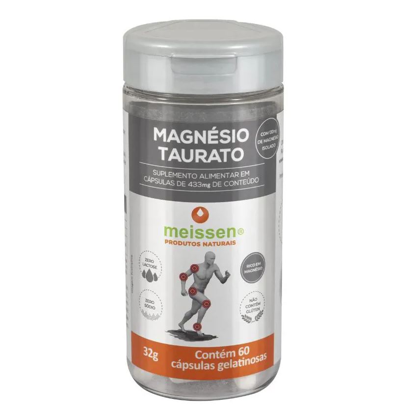 Meissen Magnésio Taurato 550mg 60 Cápsulas
