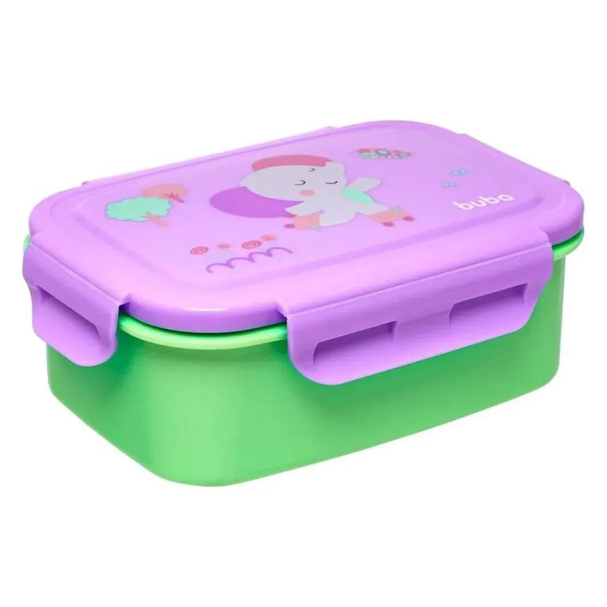 Buba Bentô Box Inox Com Divisórias Zoo Elefante