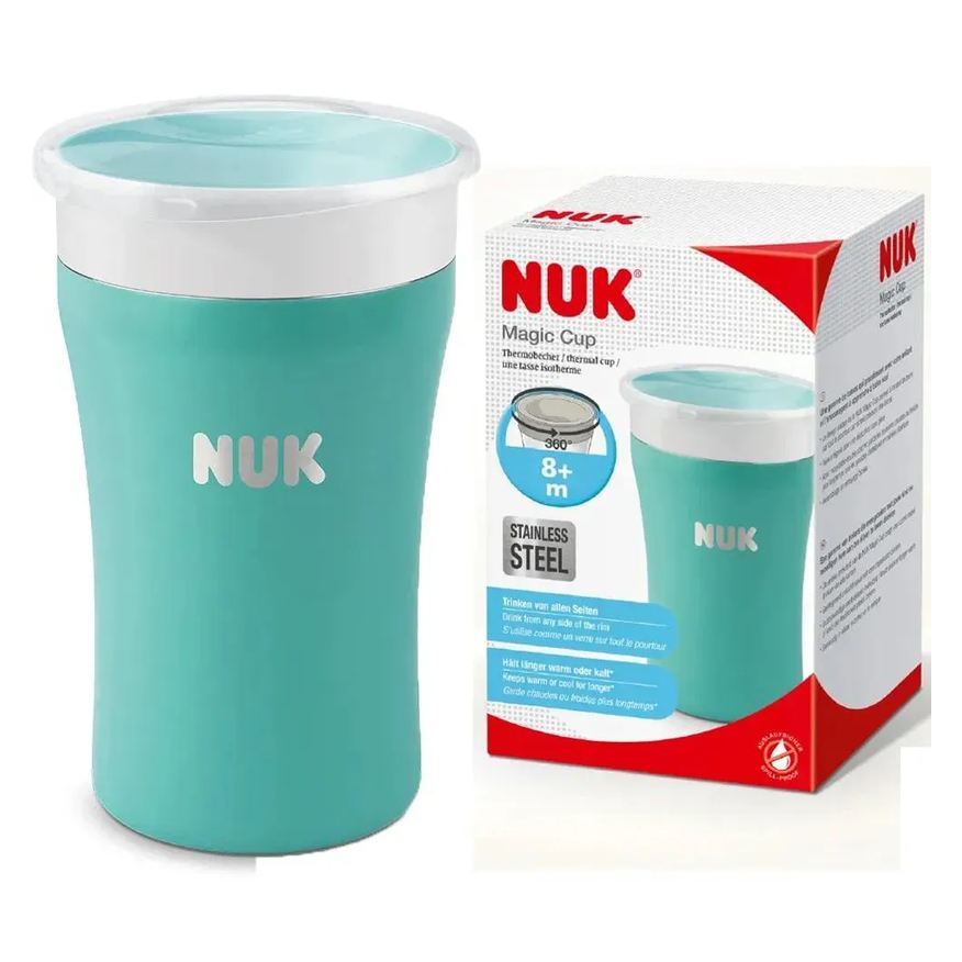 Nuk Copo Magic Cup Térmico Inox 230ml +8m
