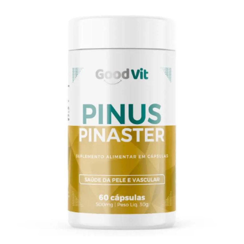 Good Vit Pinus Pinaster 60 cápsulas – Antioxidante Natural P/ Circulação e Pele
