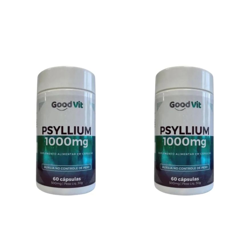 Good Vit Kit C/2 Psyllium C/60 Cápsulas