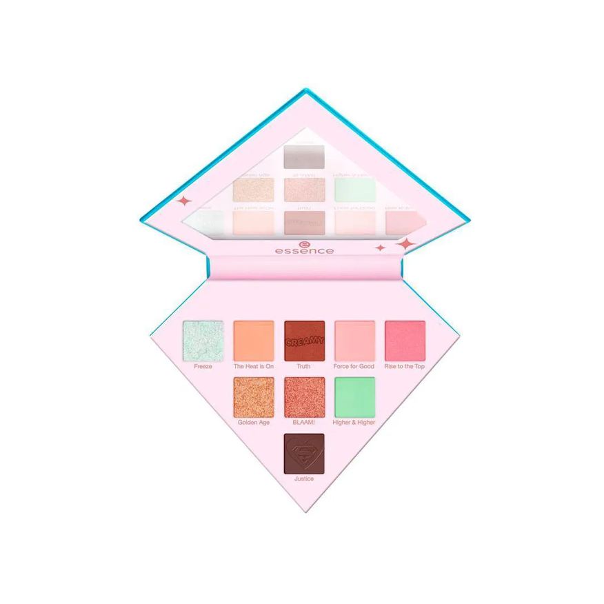 Essence Super-homem Paleta de Sombras 02 Join The League 7g