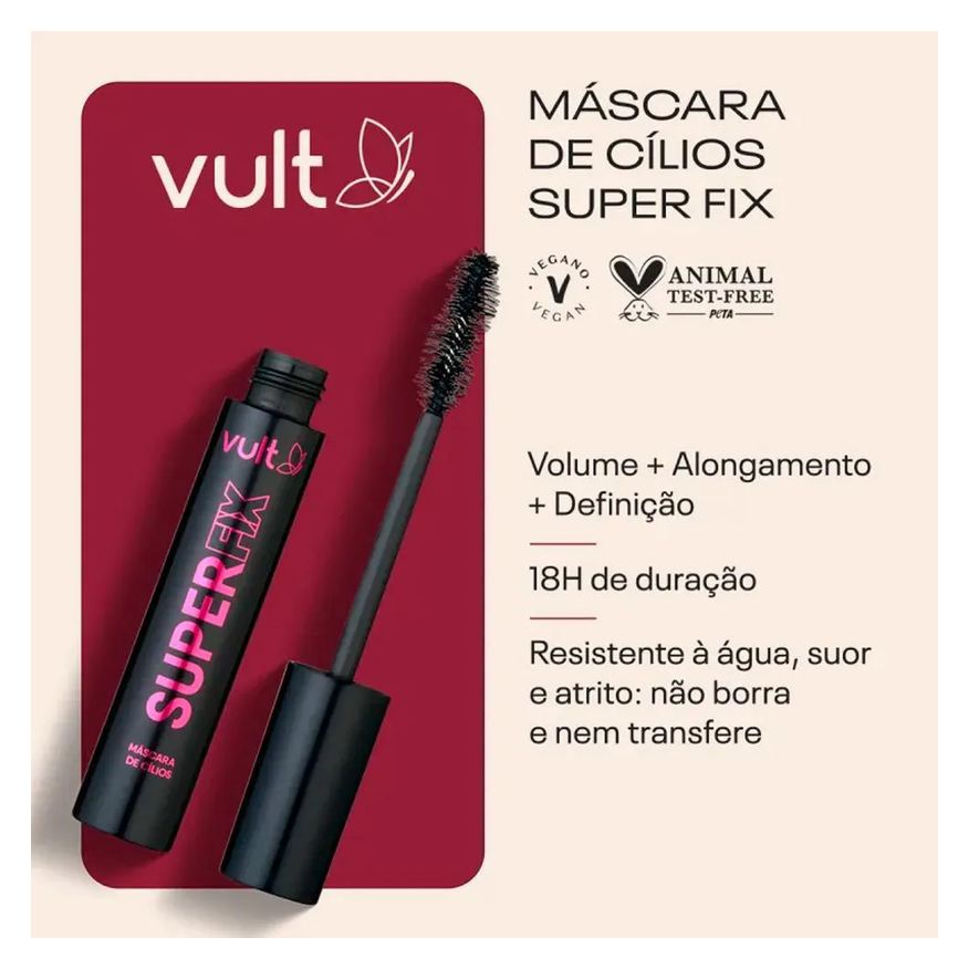 Vult Super Fix Mascara De Cilios 10g