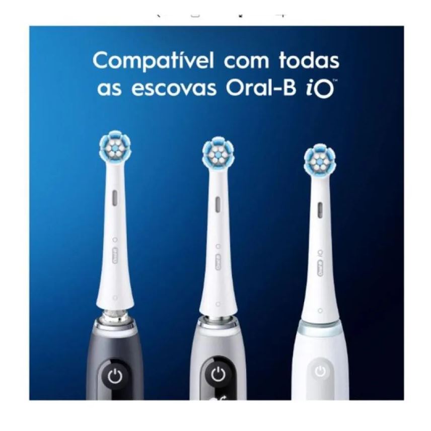 Oral-b Refil Escova Elétrica Ultimate Clean Io Black 2un