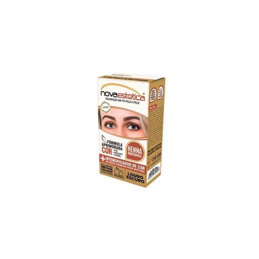 Nova Era Henna Sobrancelha Nova Estética Louro Escuro